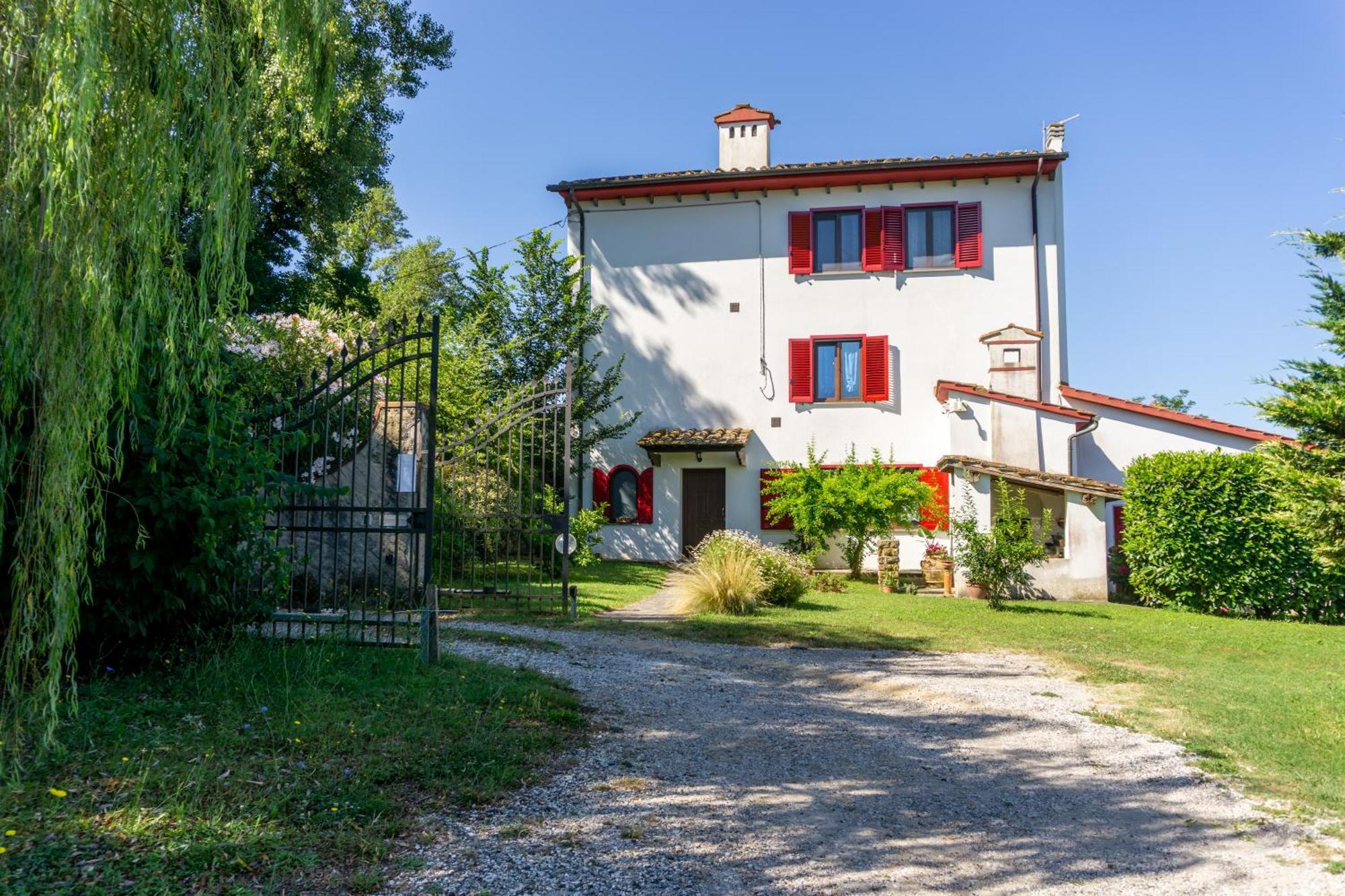Villa Nerone B&B Lorenzana Экстерьер фото